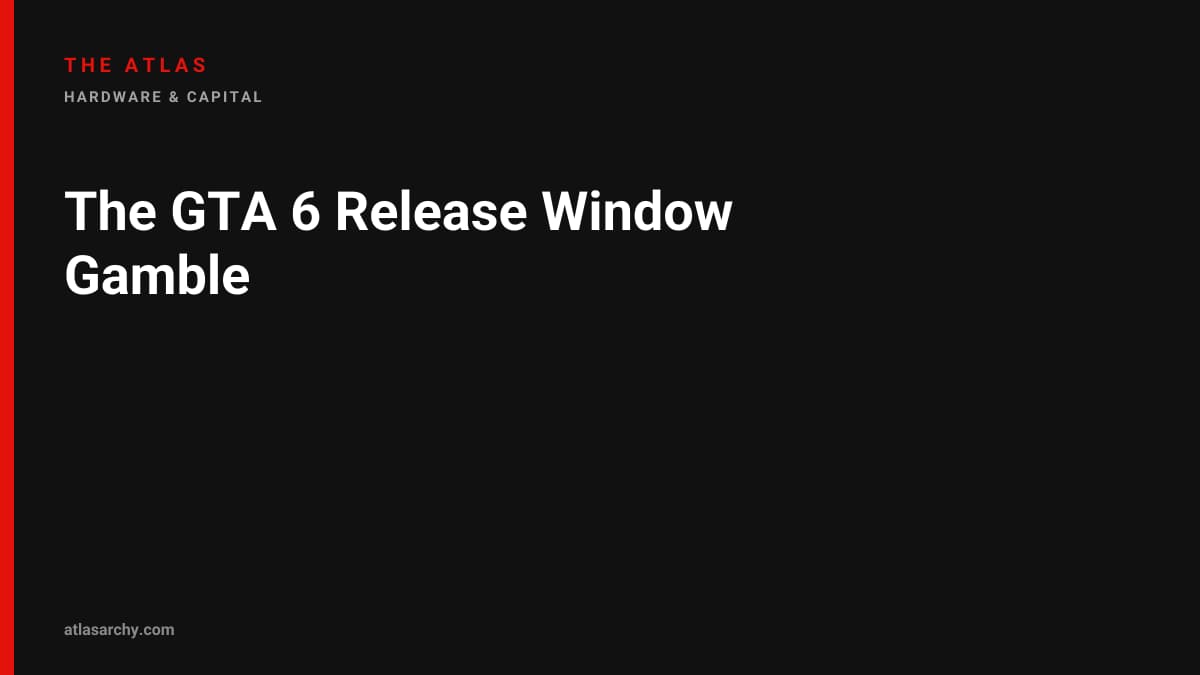 The GTA 6 Release Window Gamble