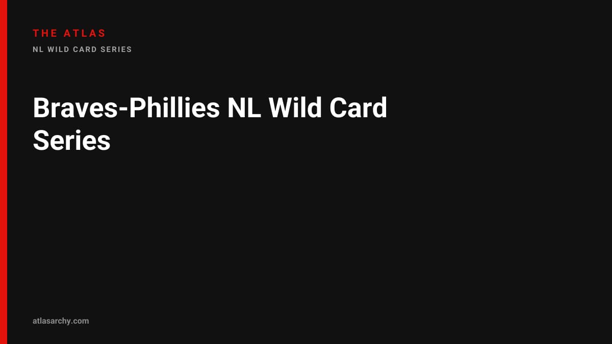 Braves-Phillies NL Wild Card Series
